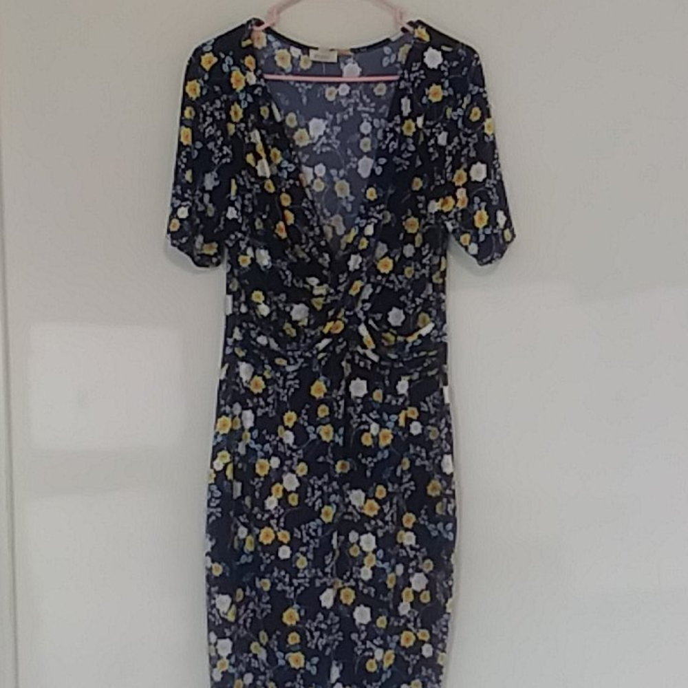 Flower Short Dress